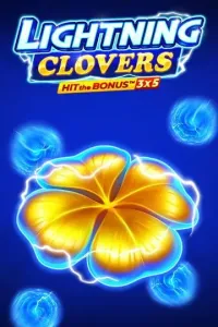 lightning clovers slot logo
